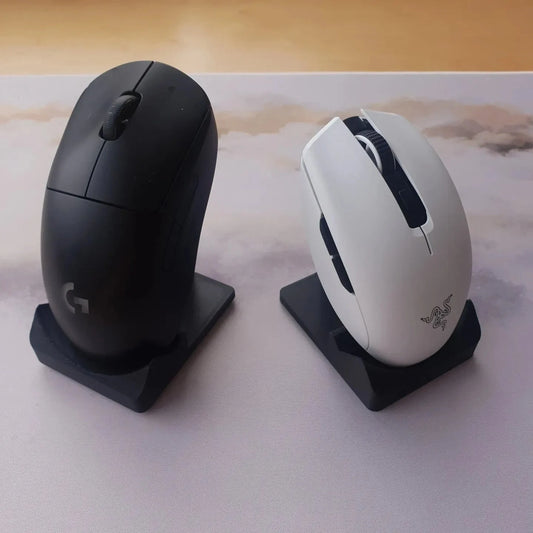 Universal Mouse Stand - Gaming Mouse Holder - Gamer PC Setup - Videogame Gift