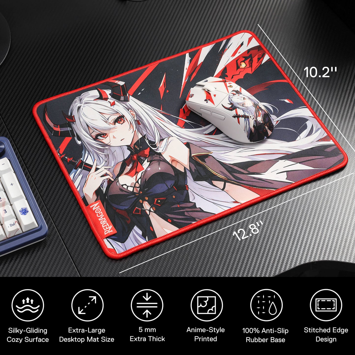 EISA P047 Waifu Gaming Mouse Pad/Desk Mat
