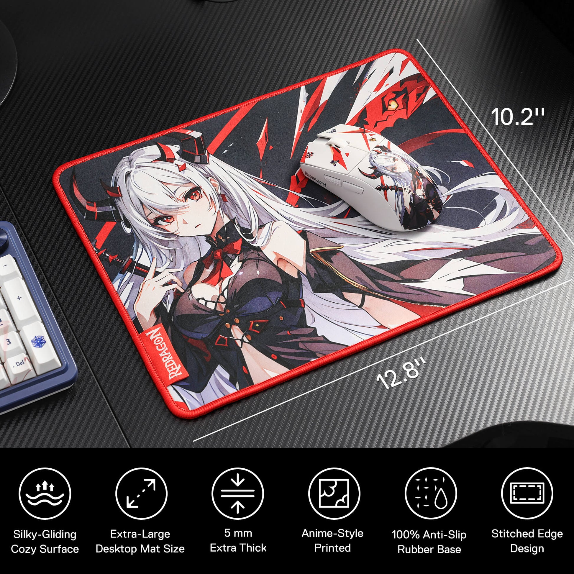 EISA P047 Waifu Gaming Mouse Pad/Desk Mat