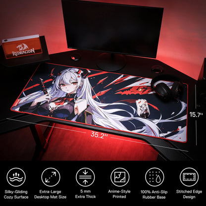 EISA P047 Waifu Gaming Mouse Pad/Desk Mat