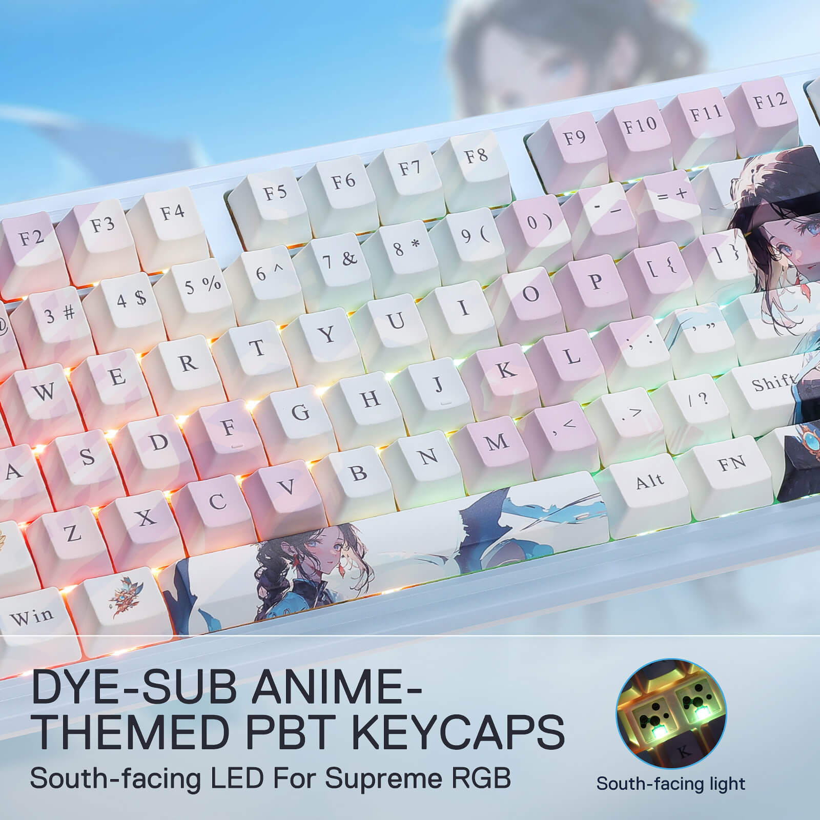 ANTONIUM K728 PRO SE Anime Keyboard