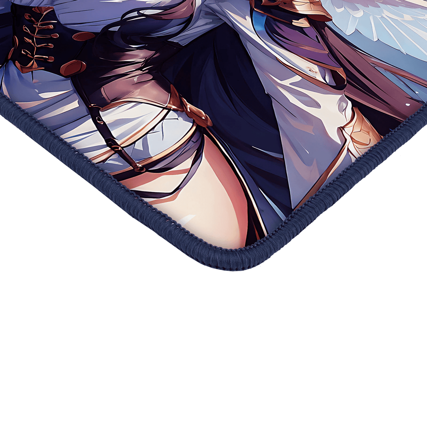 P046 Anime Blue Gaming Mouse Pad/Desk Mat