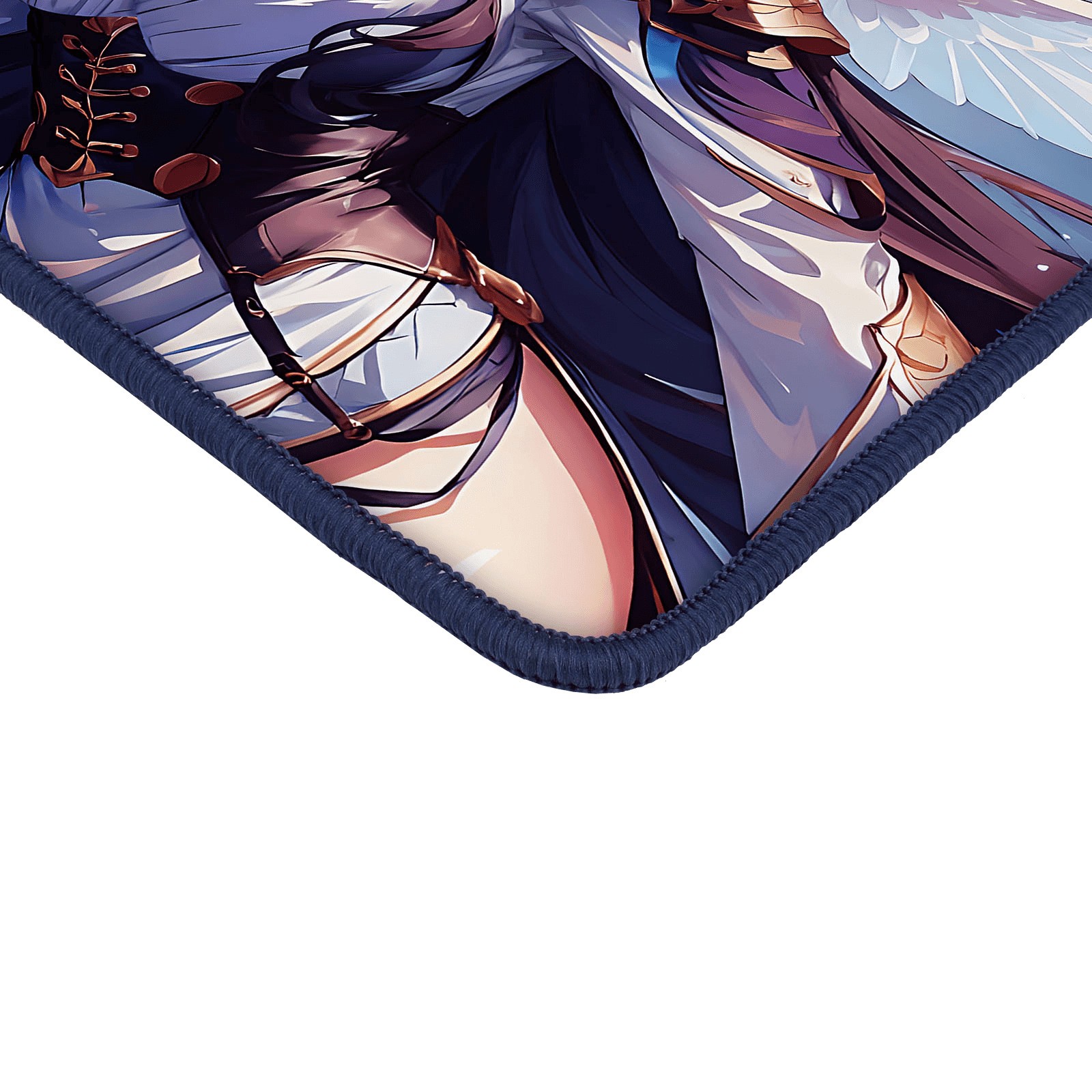 P046 Anime Blue Gaming Mouse Pad/Desk Mat