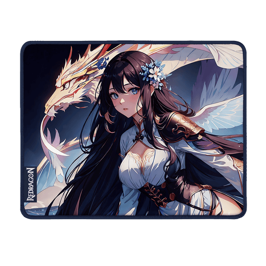 P046 Anime Blue Gaming Mouse Pad/Desk Mat