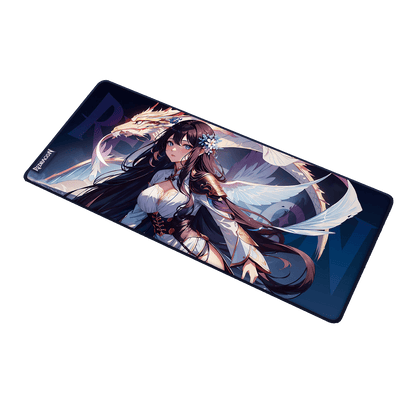 P046 Anime Blue Gaming Mouse Pad/Desk Mat