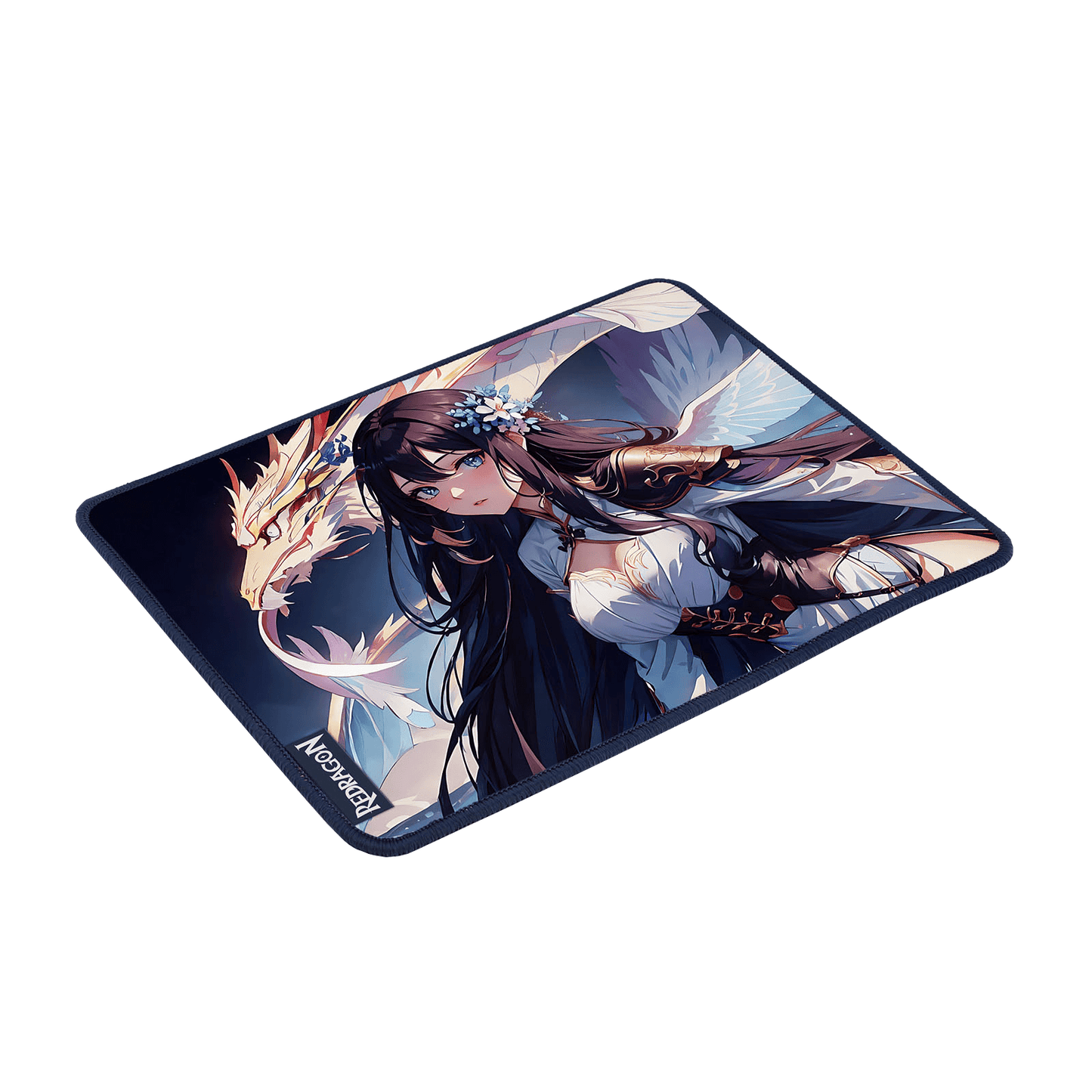P046 Anime Blue Gaming Mouse Pad/Desk Mat