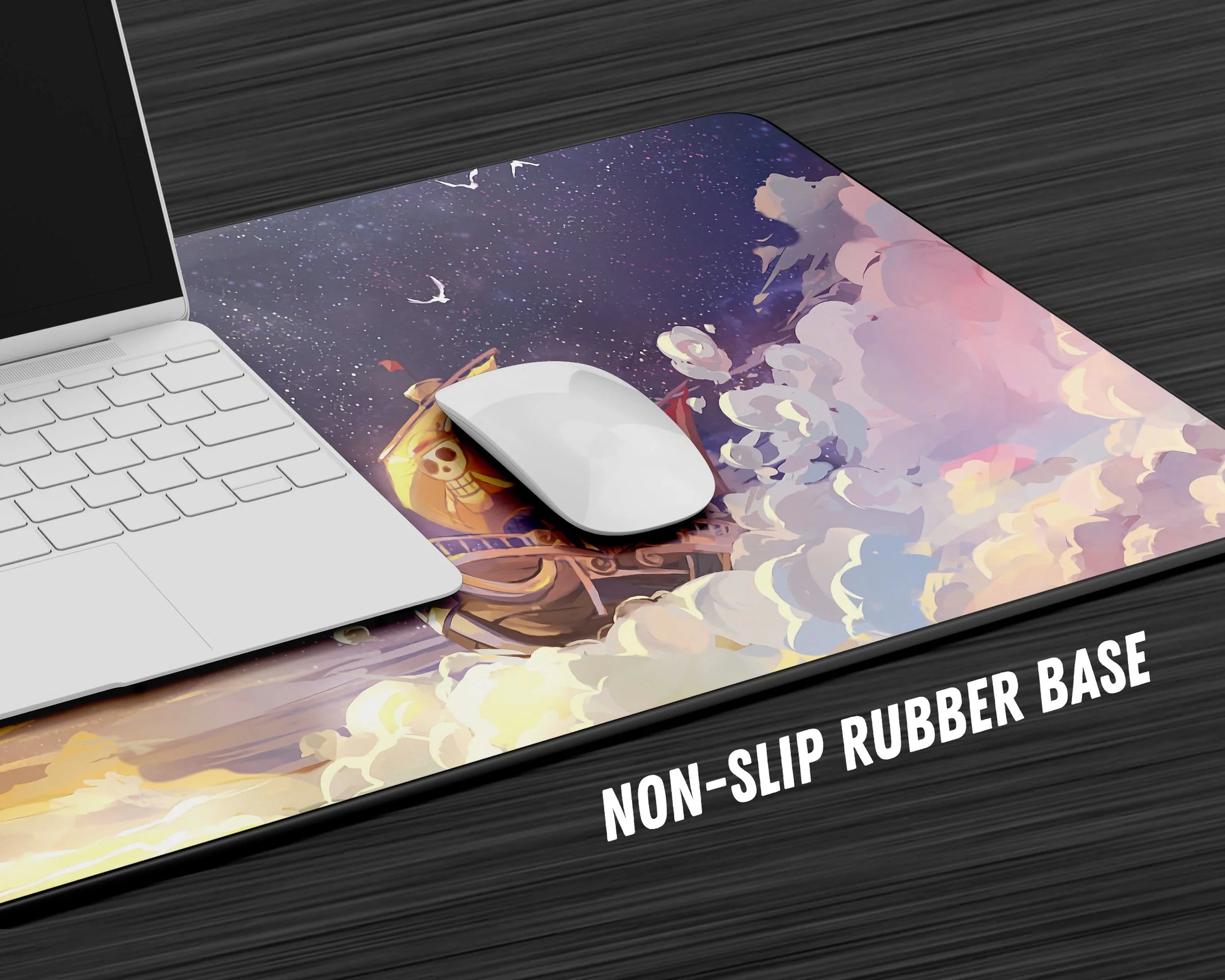 One Piece Going Merry Pirate Ship Gaming Mouse Pad