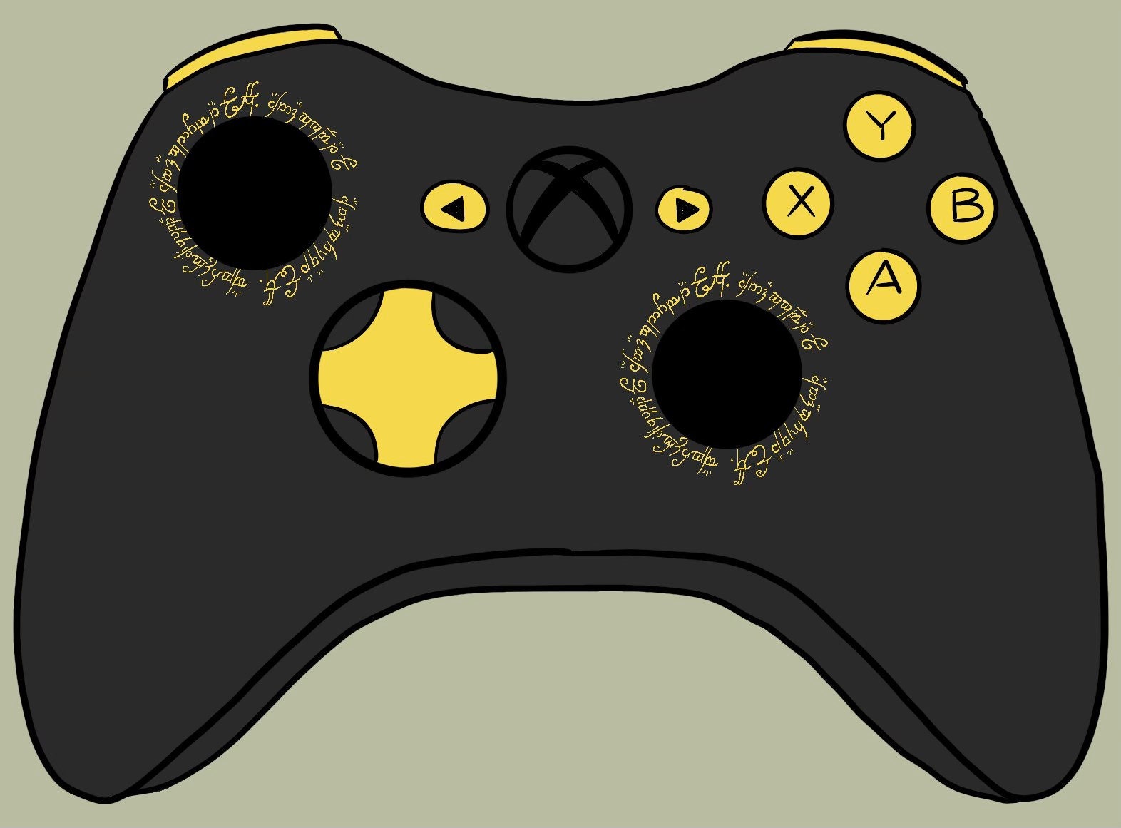 Lord of the Rings Custom Controller