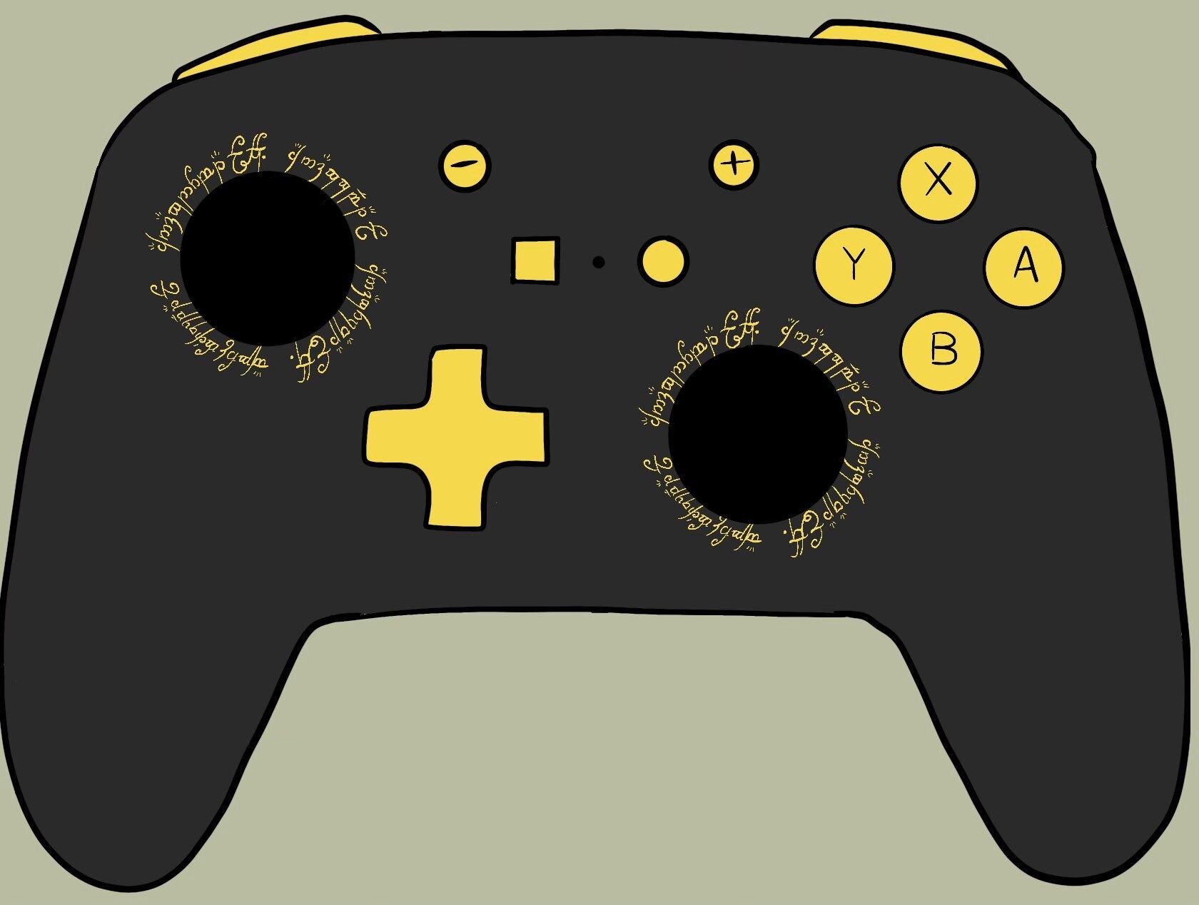 Lord of the Rings Custom Controller