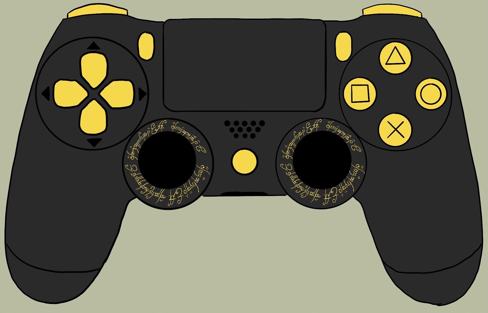 Lord of the Rings Custom Controller