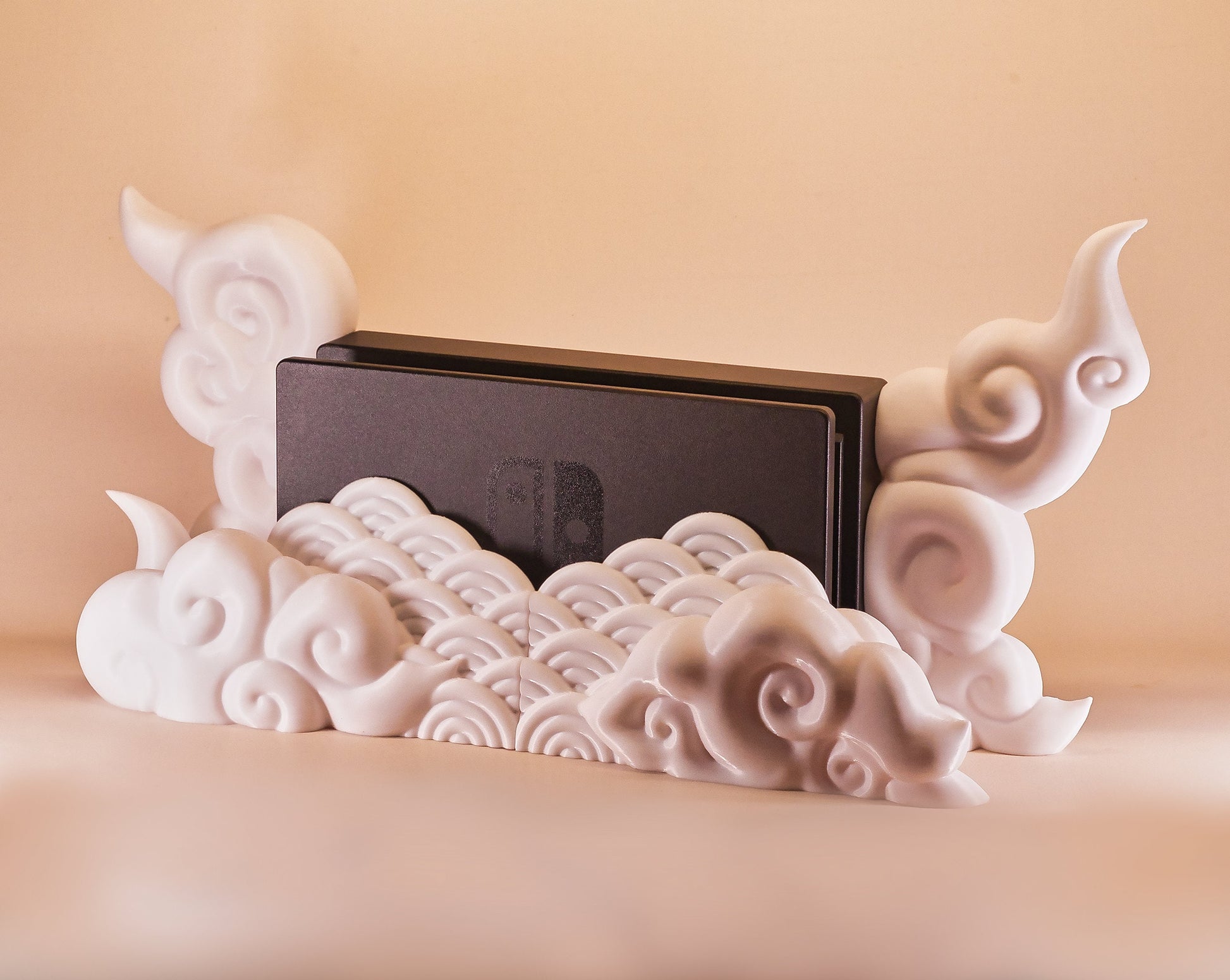 Cloud Switch Dock | Holoprops | Custom Switch Dock Accessory | Switch Dock Cover | Switch Dock Case | Shell | OLED & Classic | 25+ Colors