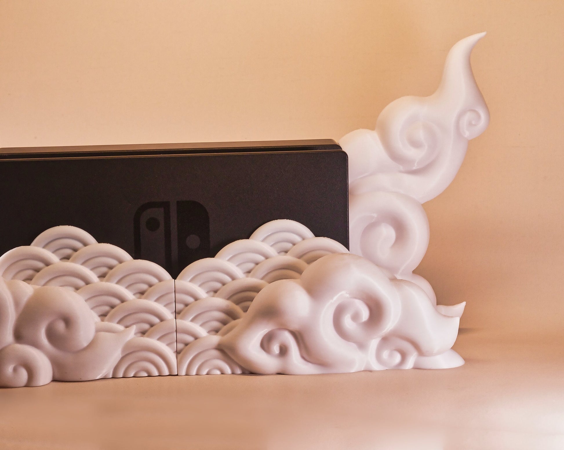 Cloud Switch Dock | Holoprops | Custom Switch Dock Accessory | Switch Dock Cover | Switch Dock Case | Shell | OLED & Classic | 25+ Colors