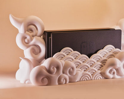 Cloud Switch Dock | Holoprops | Custom Switch Dock Accessory | Switch Dock Cover | Switch Dock Case | Shell | OLED & Classic | 25+ Colors