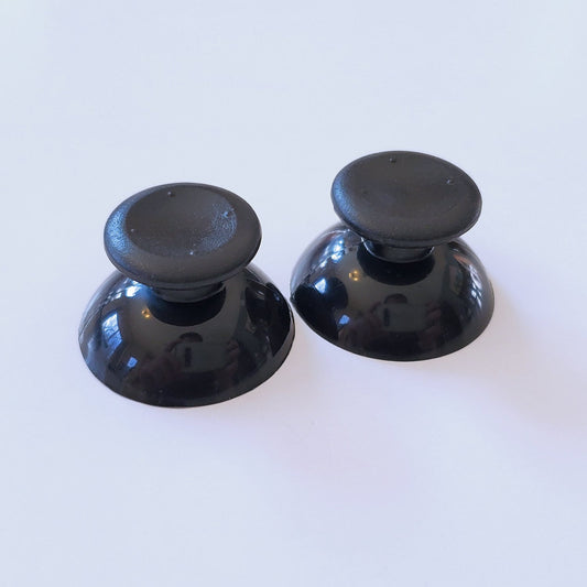 Original Xbox Replacement Black S-Type Controller Thumbsticks (2 Pieces)