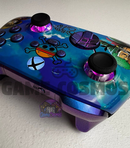 Anime Manga Pirates - RGB LED - Custom Wireless Controller for Xbox or PC