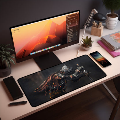 Dark Souls XXL Desk Mat, Mouse Pad Desk Pad, Game Mouse Pad, Gaming Keyboard Mat Pad, Mousepad, Gaming Mouse Mat, Gamer Gift for Him