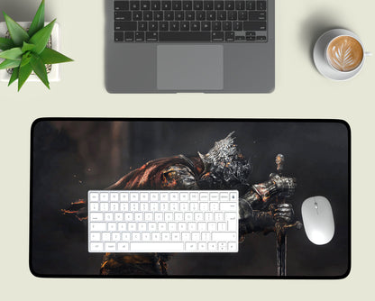 Dark Souls XXL Desk Mat, Mouse Pad Desk Pad, Game Mouse Pad, Gaming Keyboard Mat Pad, Mousepad, Gaming Mouse Mat, Gamer Gift for Him