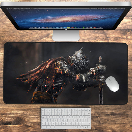 Dark Souls XXL Desk Mat, Mouse Pad Desk Pad, Game Mouse Pad, Gaming Keyboard Mat Pad, Mousepad, Gaming Mouse Mat, Gamer Gift for Him