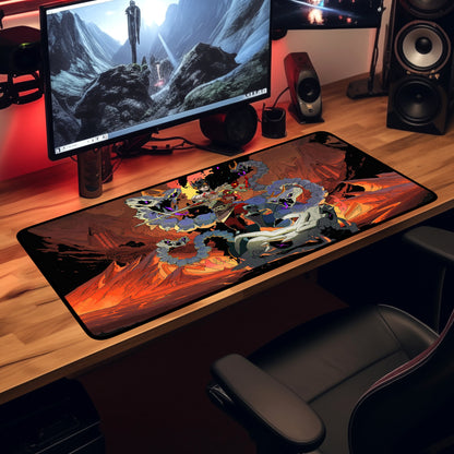 Hades Large Desk Pad, Desk Mat Game Mouse Pad, Gaming Keyboard Mat Pad, Mousepad, Gaming Mouse Mat, XXL Mouse Pad, Gamer Gift for Him