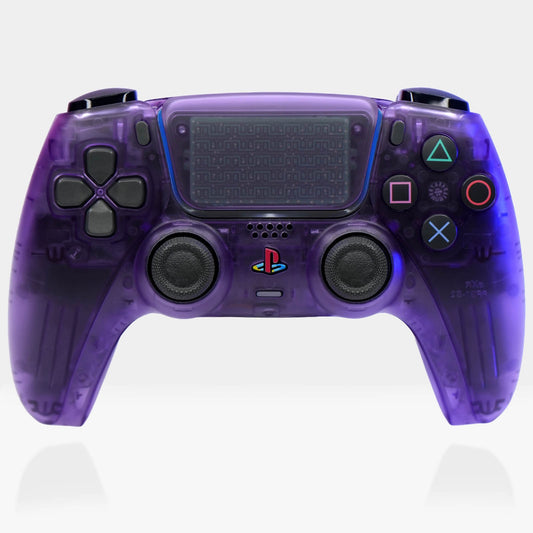 Atomic Purple Retro PS5 Controller Killscreen X Sony Playstation 5 Dualsense - Clean Touchpad