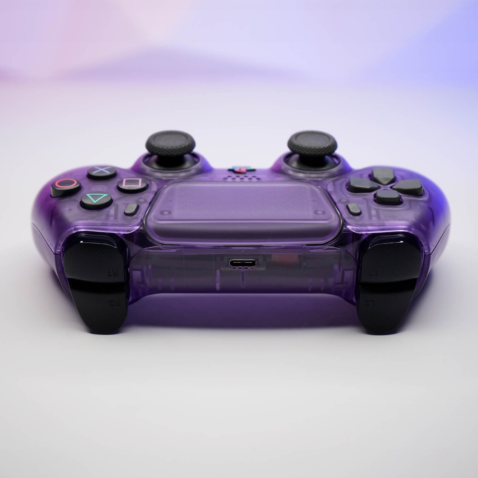Atomic Purple Retro PS5 Controller Killscreen X Sony Playstation 5 Dualsense - Clean Touchpad