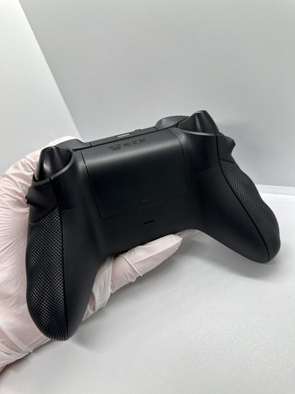 Solid Black Custom Modded RGB LED Wireless Controller for Xbox or PC