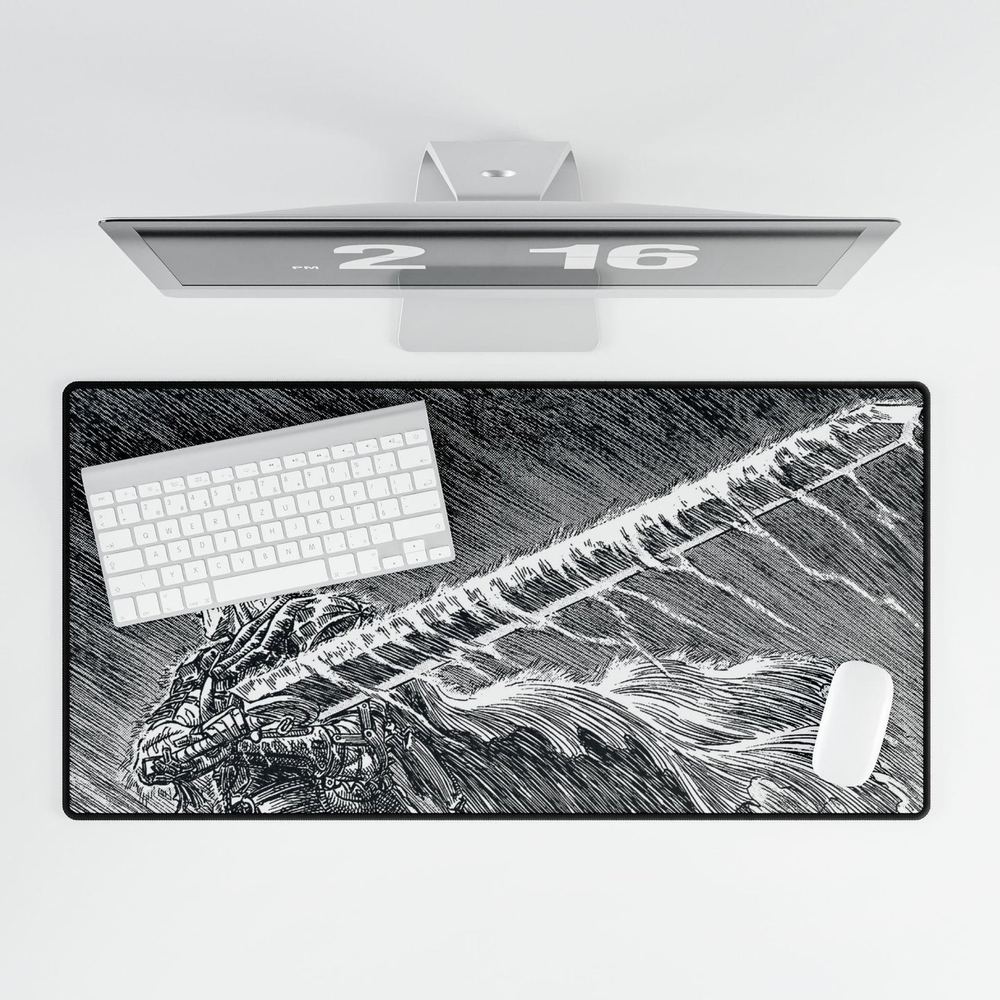 Guts Berserk Anime Manga XL Mousepad Desk Mats