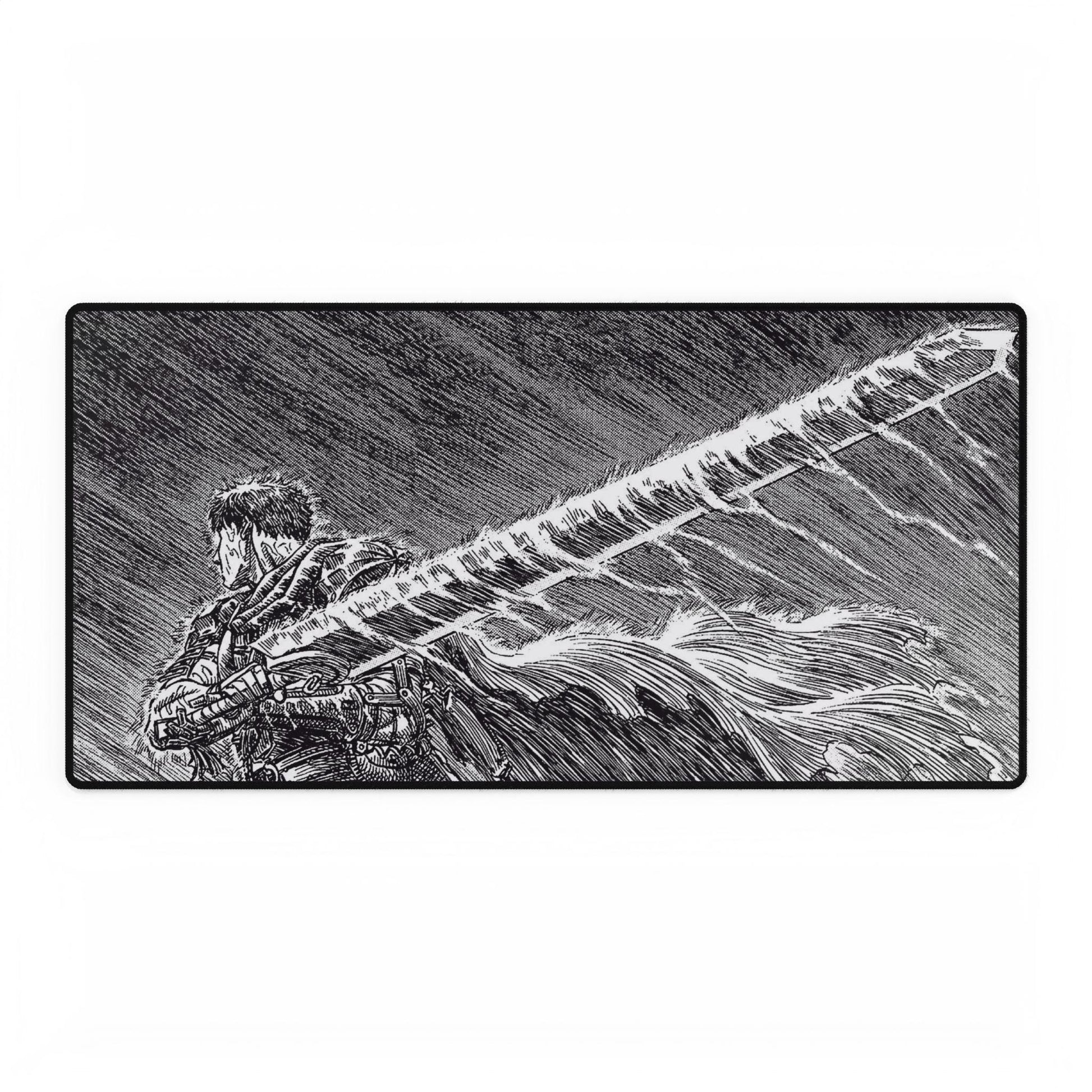 Guts Berserk Anime Manga XL Mousepad Desk Mats